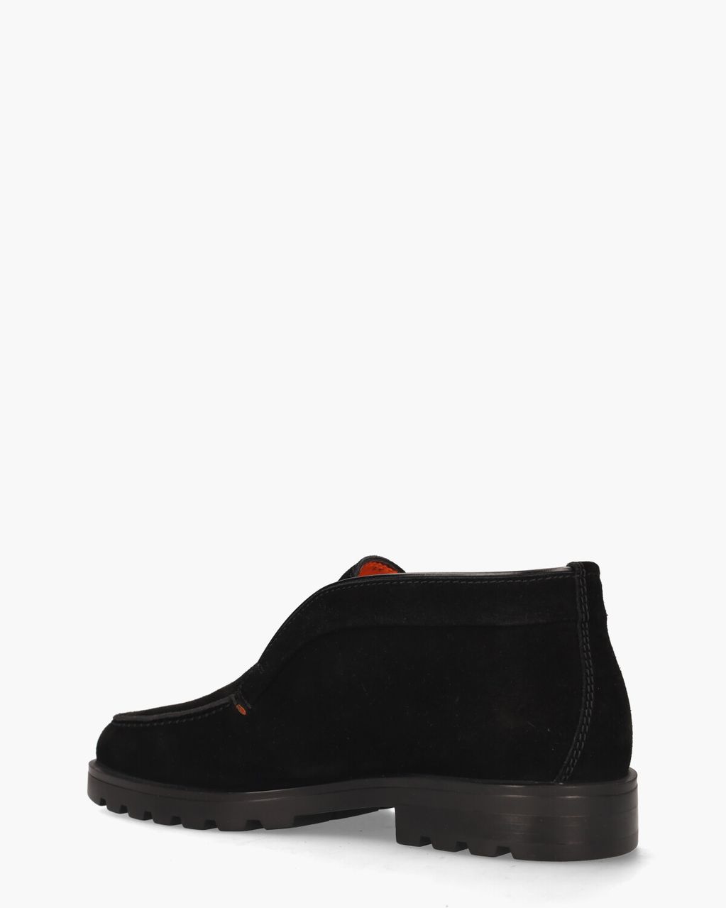 Santoni 17823 Zwart Herenloafers