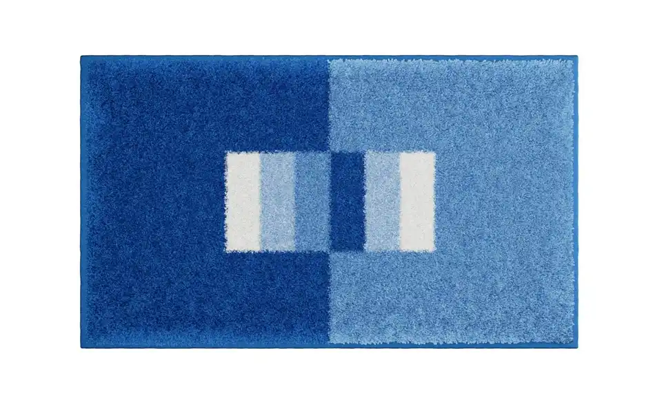 Grund Badematte Blau 65x115 cm