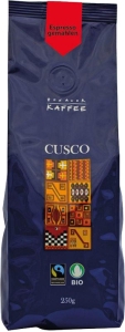 Henauer Bio Cusco Espresso Kaffee gemahlen, 250 g