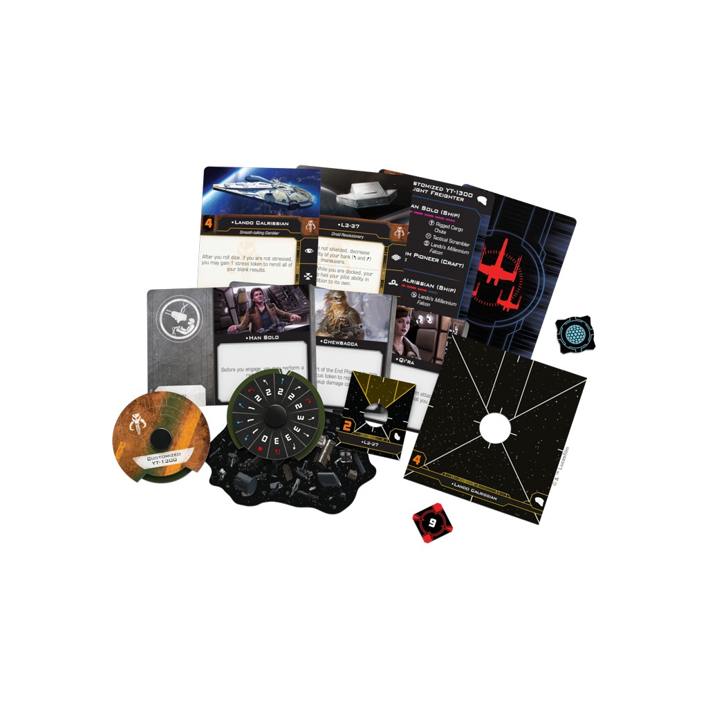 X-Wing 2.0 - Le Jeu de Figurines - Faucon Millenium de Lando