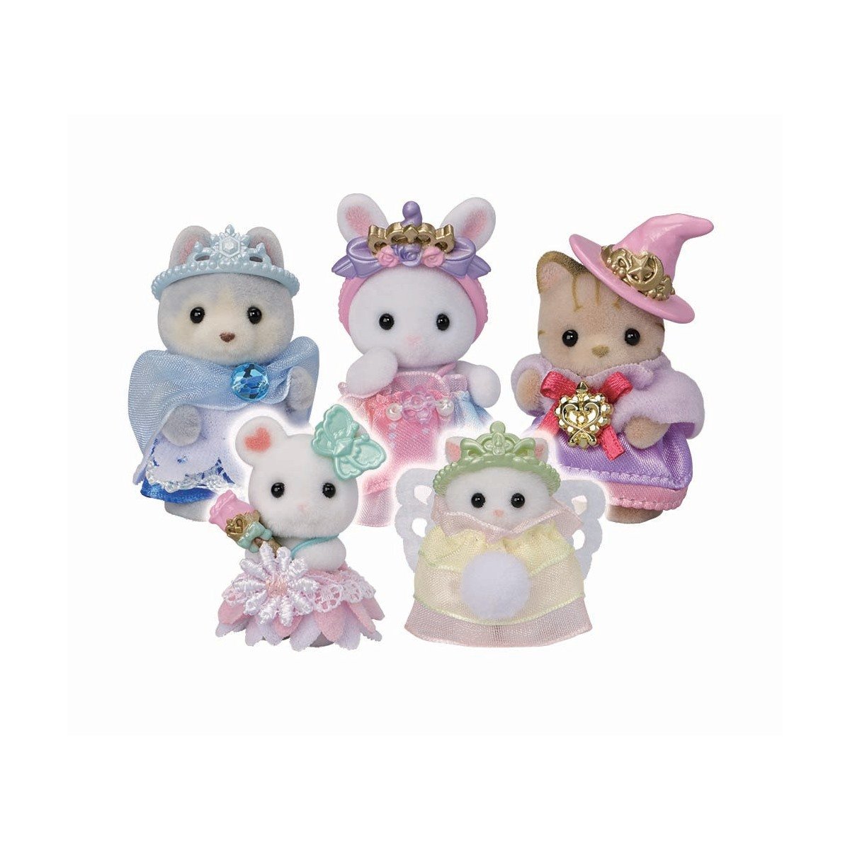 La parade des bébés en costumes de princesse - Sylvanian Families 5703