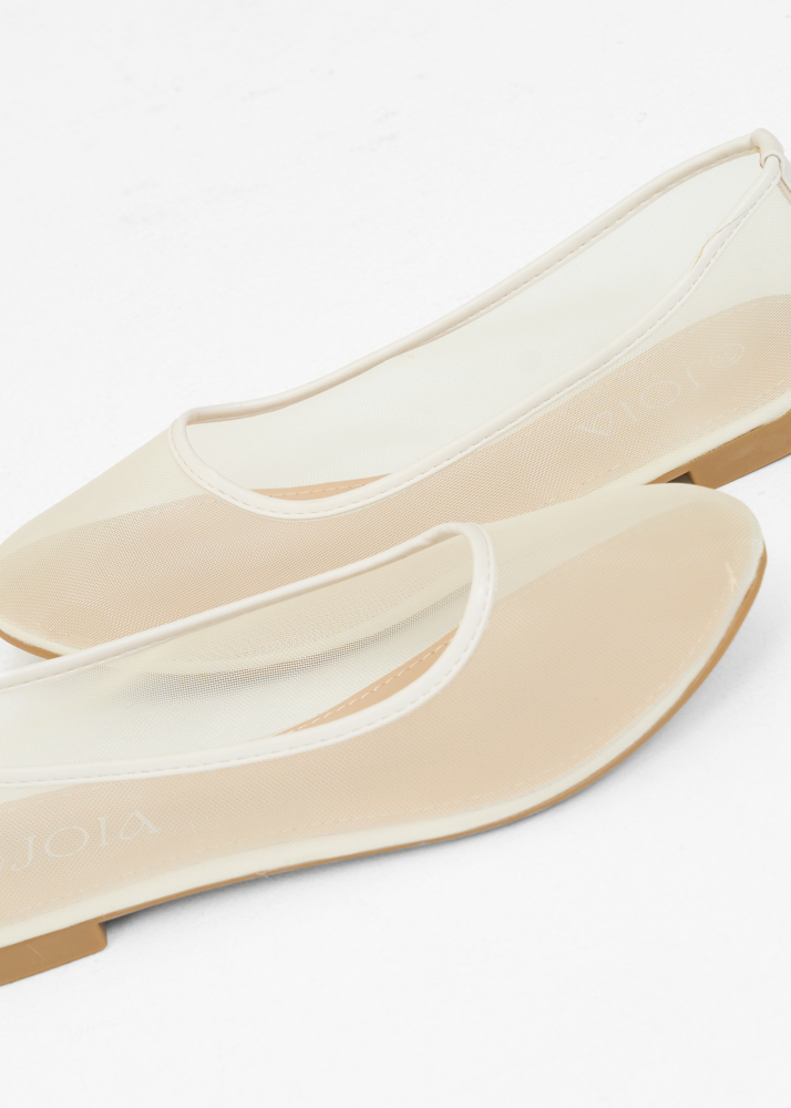 Jenske ballerina wit