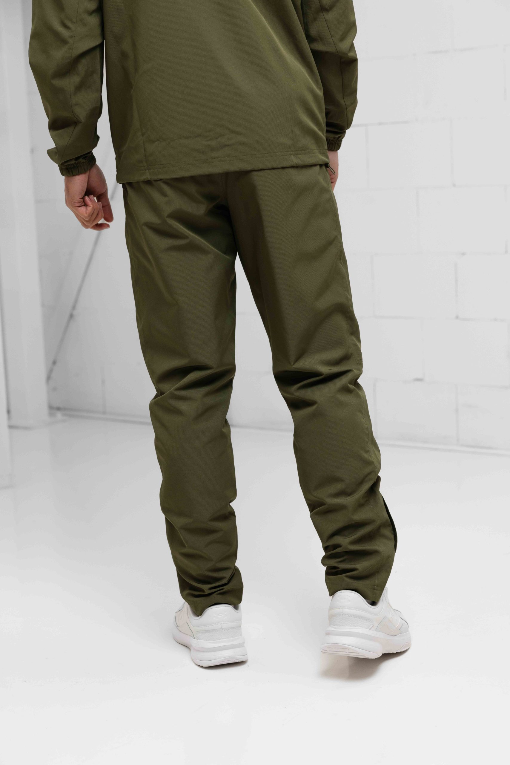 Under Armour Rival Woven Windbreaker Trainingspak Heren Groen