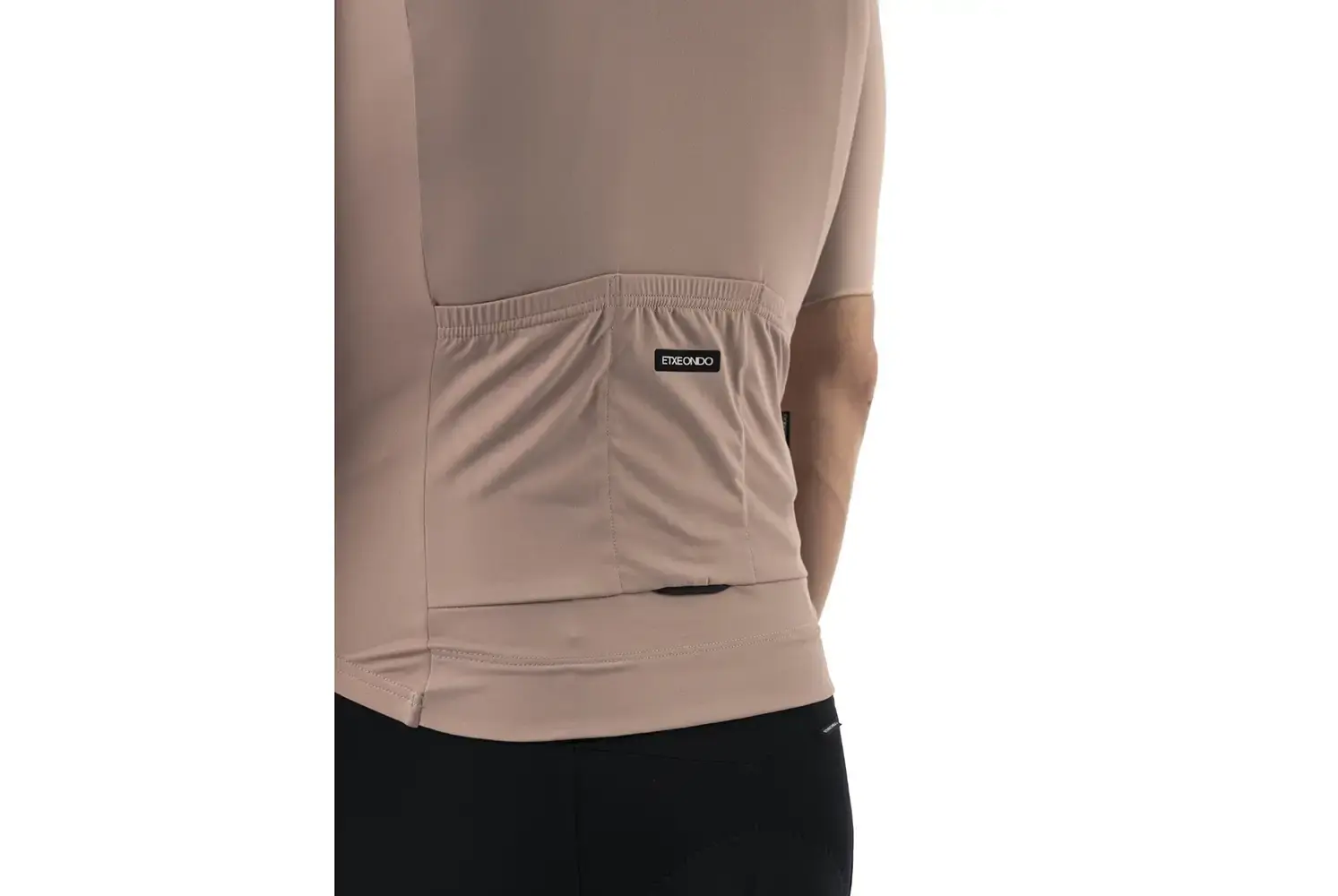 Etxeondo Gara Fietsshirt Korte Mouwen Bruin Heren