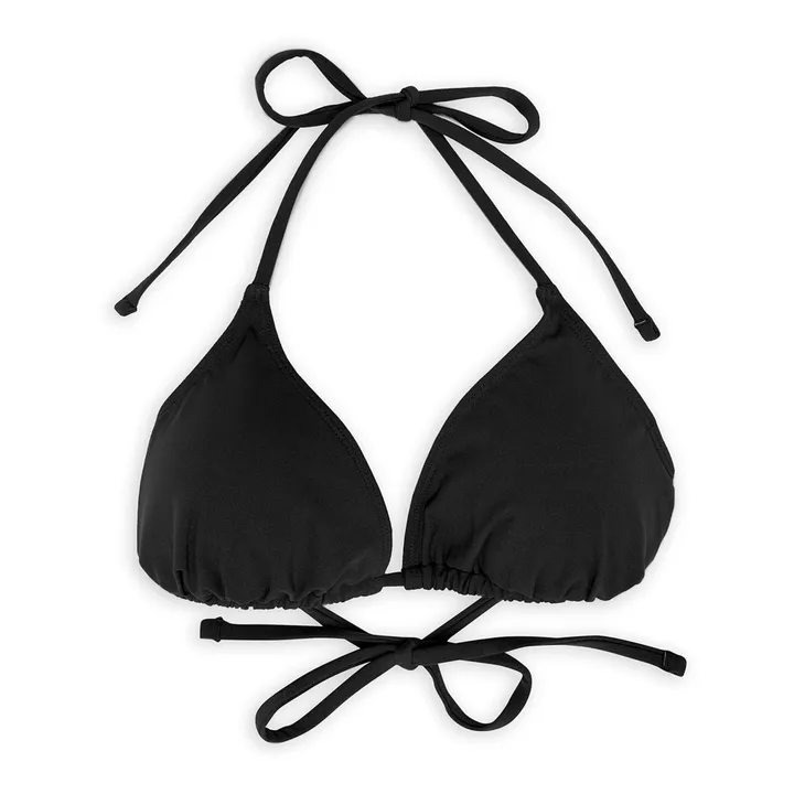 Miska Paris Haut de Maillot de Bain Bio Mini Triangle | Noir