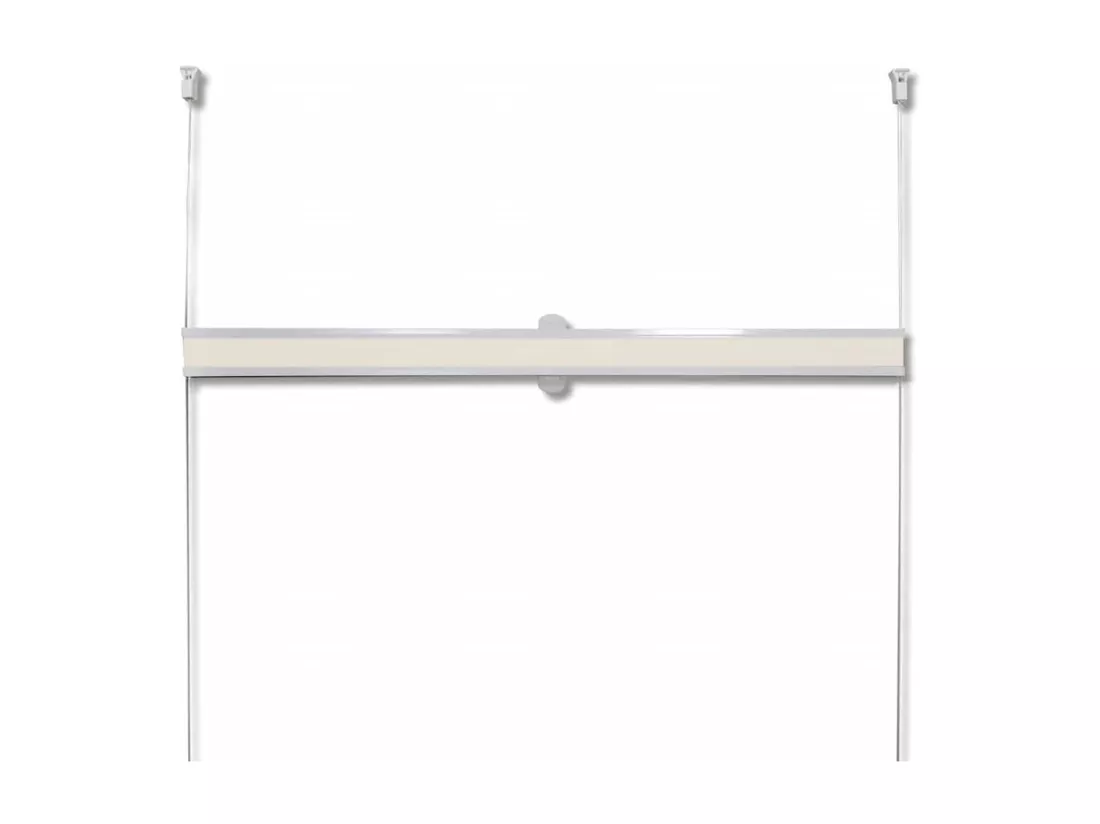 Store plissé 110x150 cm Crème