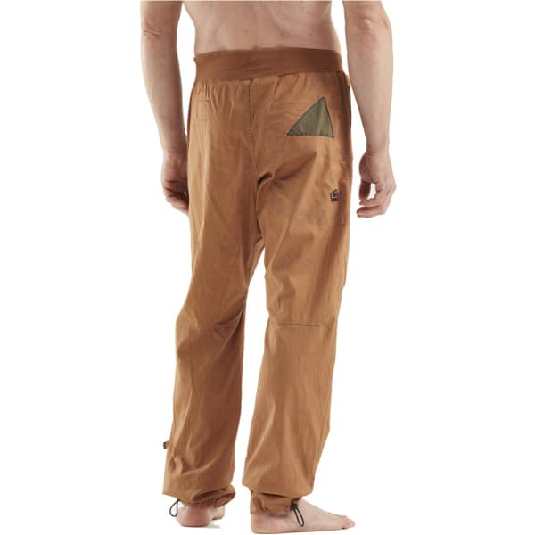 Pantalon escalade E9 N 3ANGOLO TROUSERS TOBACCO