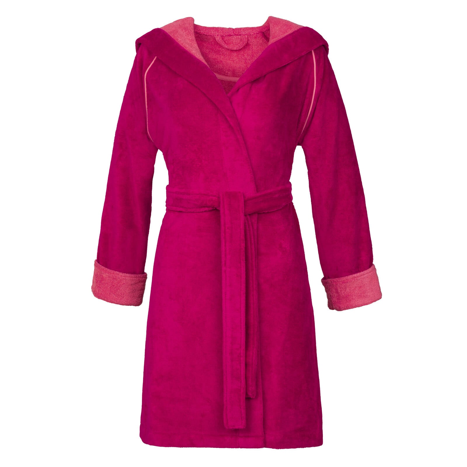 ESPRIT Damenbademantel COSY S pink