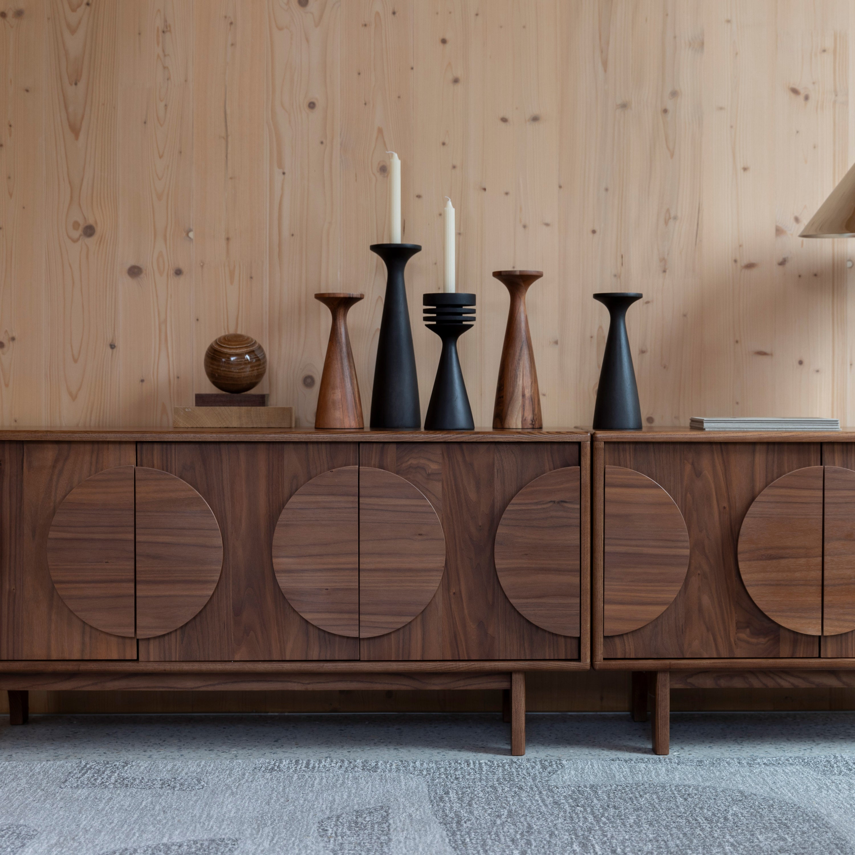 Zuiver Groove Dressoir - B 120 - Walnoot