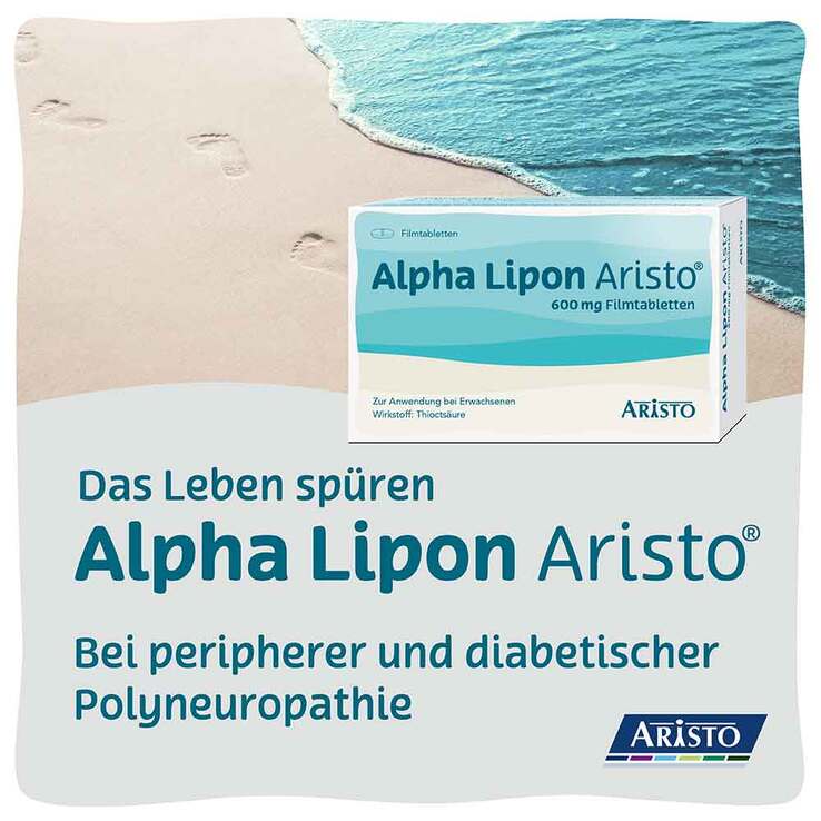 Alpha Lipon Aristo® 600mg Filmtabletten, 60 St