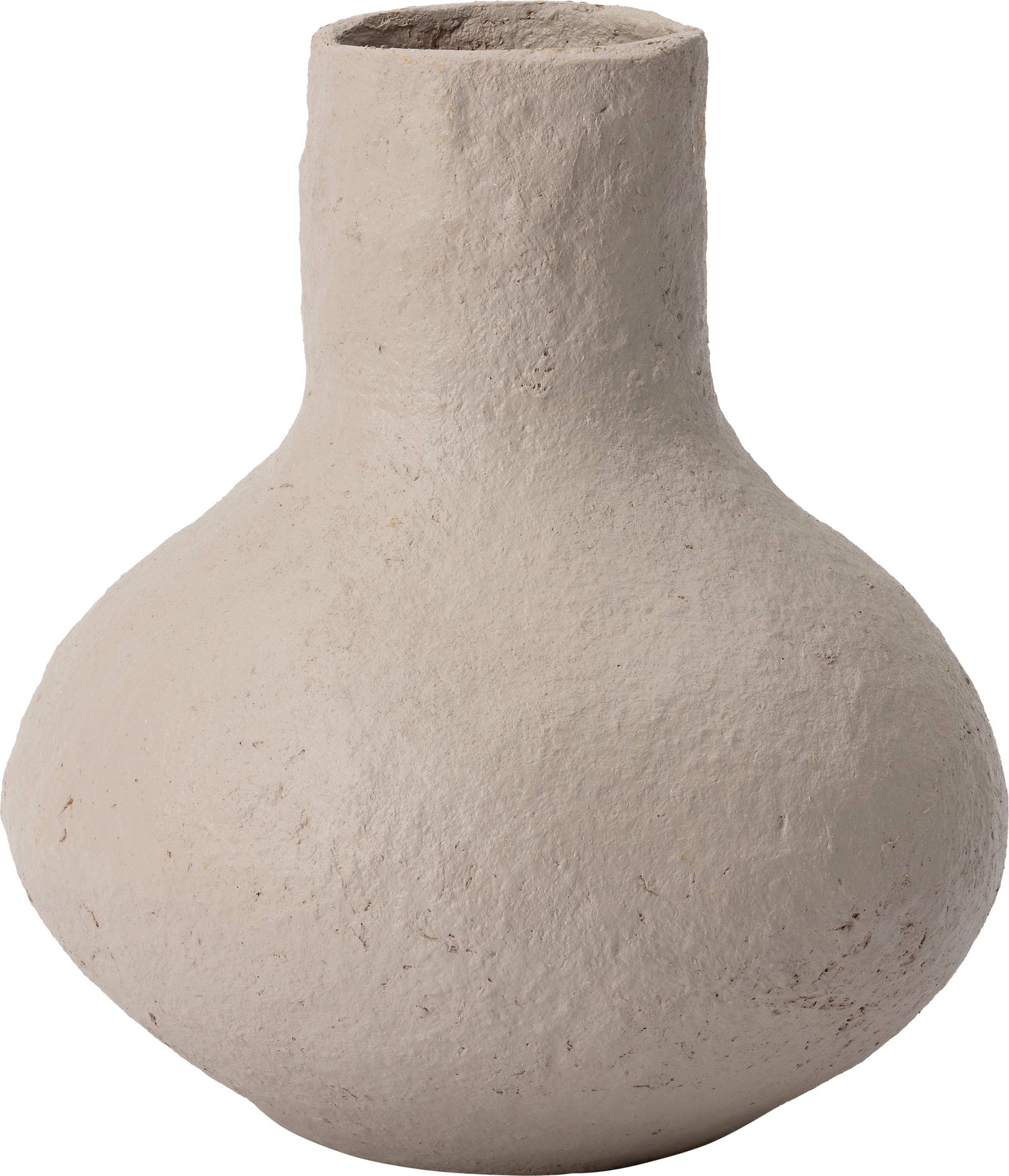 Intratuin vaas Dirk beige D 23 H 25,5 cm