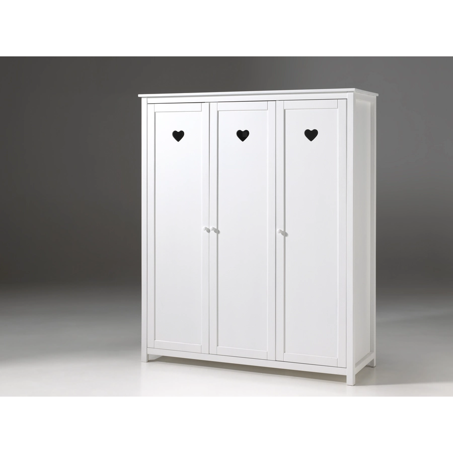 VIPACK Kleiderschrank Amori 3-türig