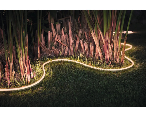 Philips hue LED strip lightstrip voor buiten IP67 RGBW 37,5W 1600 lm L 5 m - compatibel met alle SMART HOME van hornbach