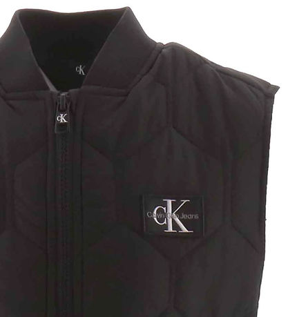Calvin Klein Steppweste - Quilted - Schwarz