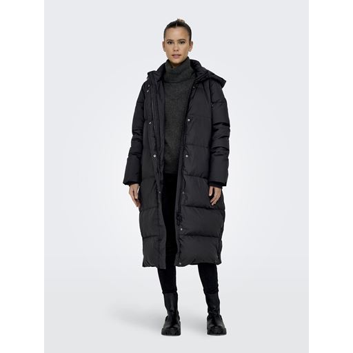 ONLY Alice Down Frakke, Black, L