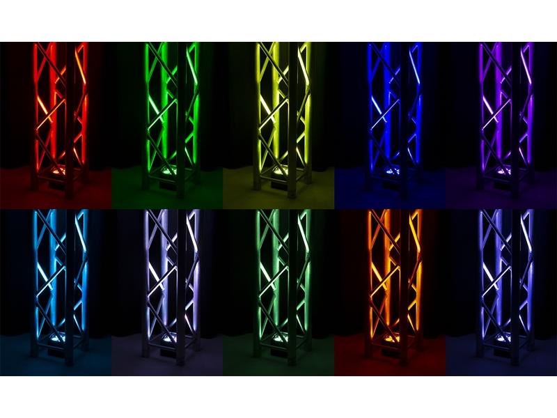 BeamZ Bodenstrahler BBP90 Uplight Par Akkubetriebener LED-Bodenstrahler 4x 4W