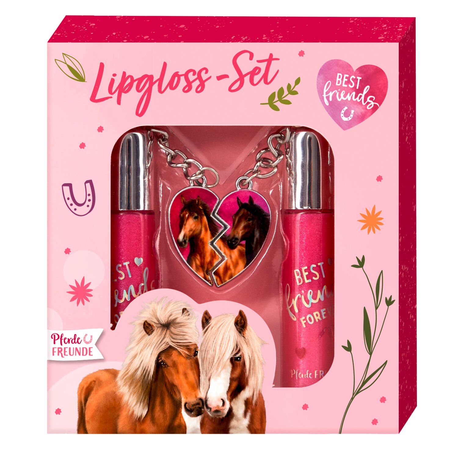 DIE SPIEGELBURG Lipgloss-Set Best friends - Pferdefreunde