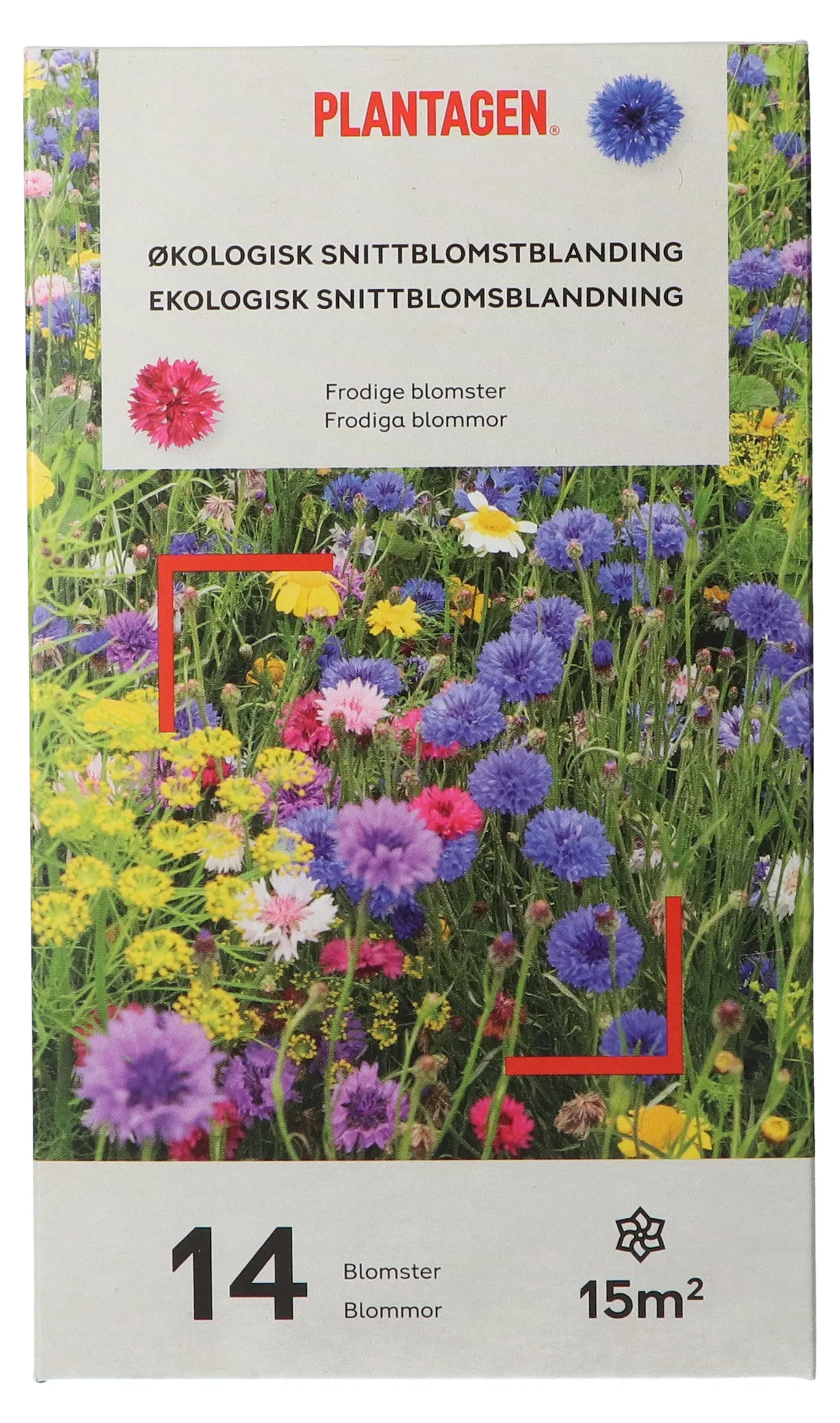 Plantagen Økologisk snittblomstblanding