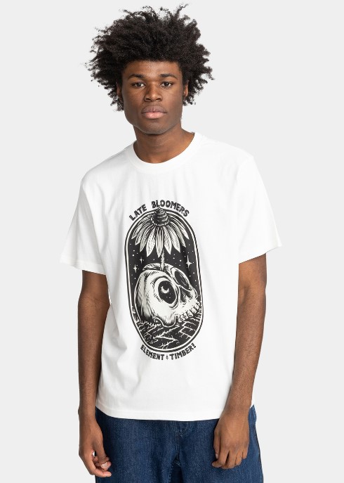 Element Theory Tee Off White