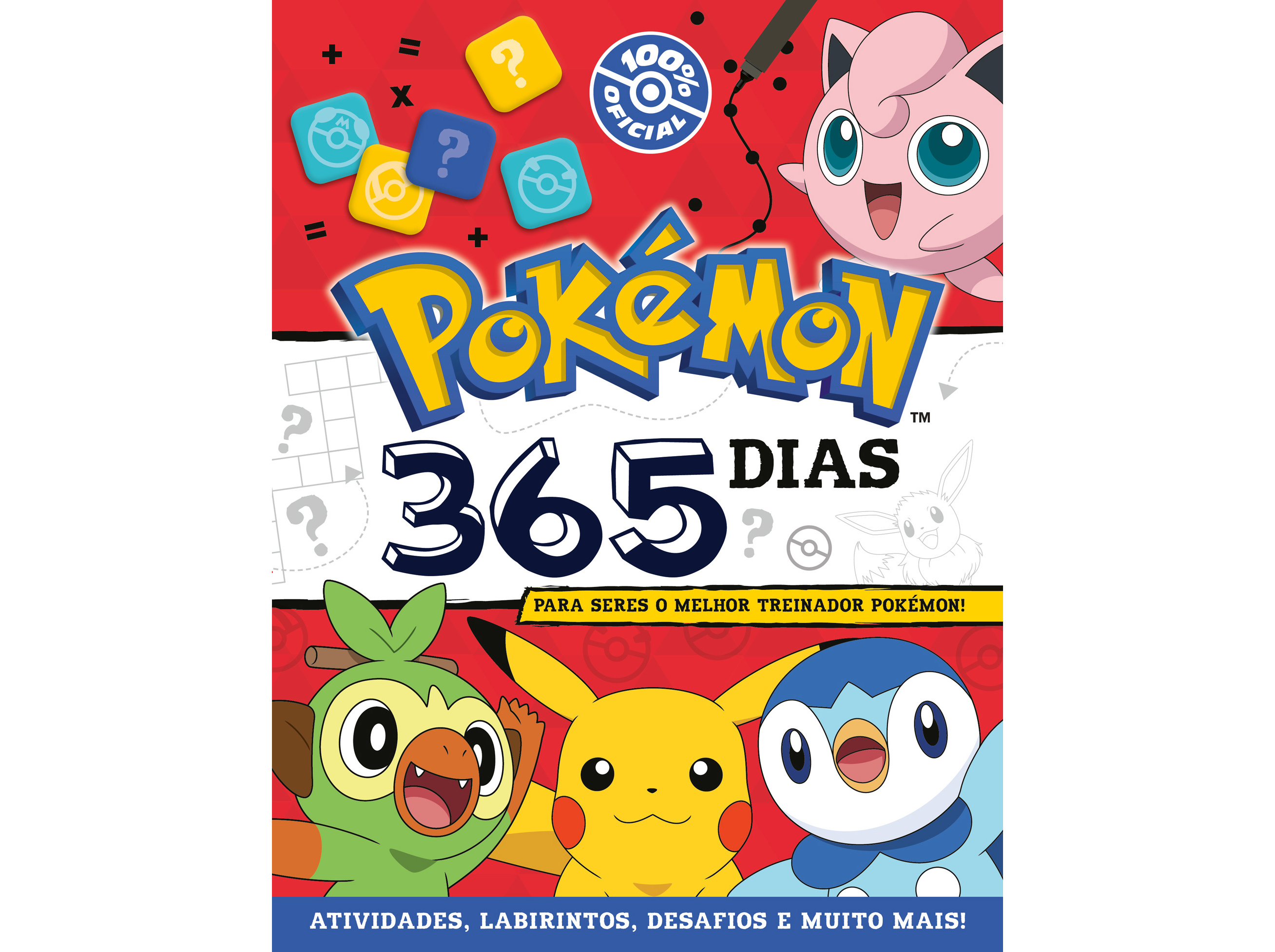LIVRO POKÉMON: 365 DIAS PARA SERES O MELHOR TREINADOR POKÉM