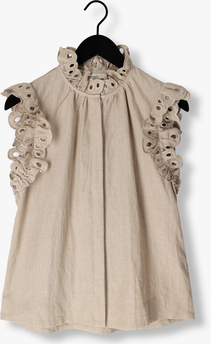 COPENHAGEN MUSE beige copenhagen muse blouse cmnatuli-sh