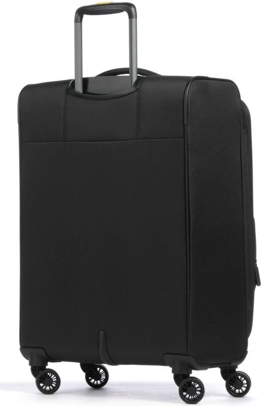 Mandarina Duck - Trolley - Zwart - 100% Polyester - Voor Korte Trips