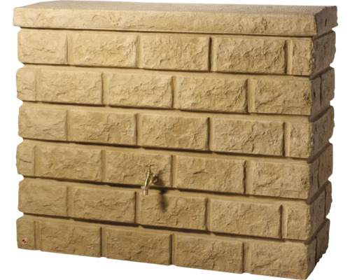 GARANTIA Rocky 400 L wandtank, zandsteen