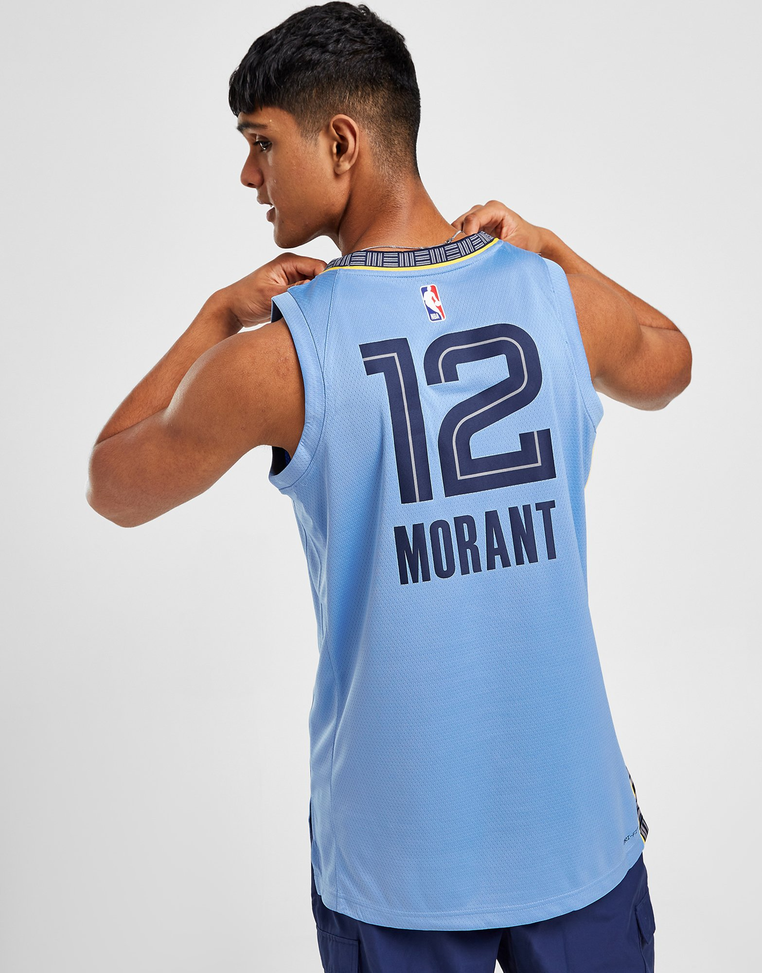 Jordan Maillot NBA Memphis Grizzlies Morant #12 Homme