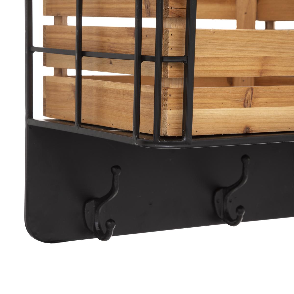 ETAGERE METAL BARIS D.100X30X33CM