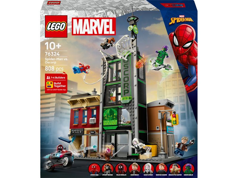 LEGO® Marvel Spider-Man vs. Oscorp 76324 Bau-Set zum Sammeln