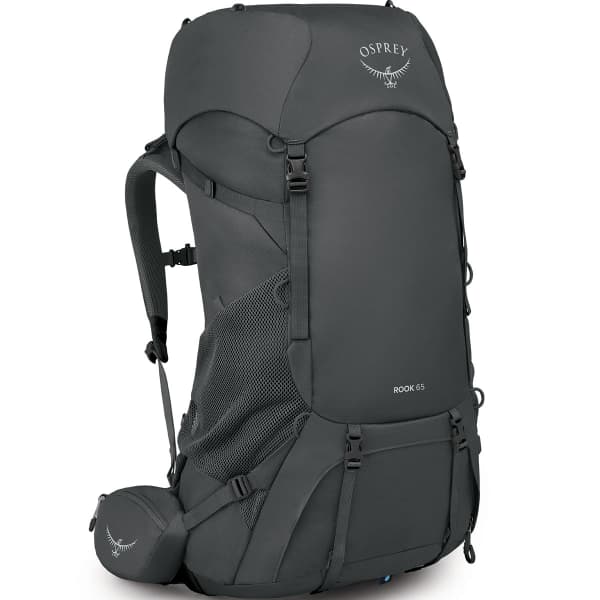 Sac à dos randonnée OSPREY ROOK 65 DARK CHARCOAL/SILVER LINING
