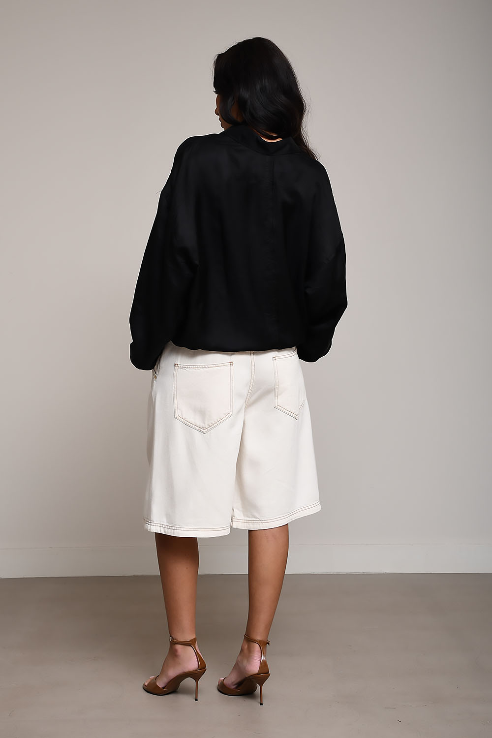Emily tencel denim short