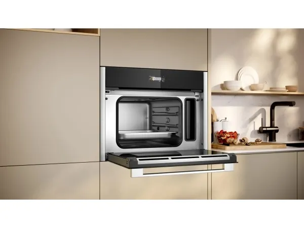 Neff C24DR1XN0, Lille, 38 L, 30 - 100 °C, Rustfrit stål, Berøring, Top forside
