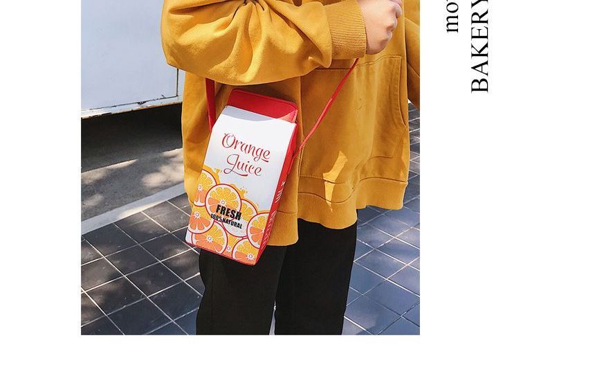 HOVERUP - Print Drink Crossbody Bag