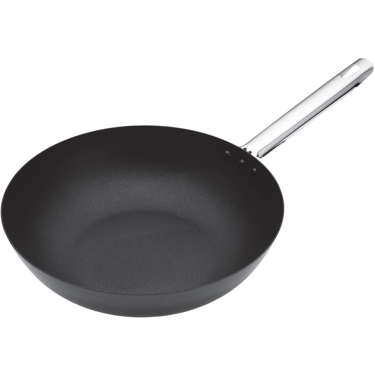 Wokpanne 30 cm, svart