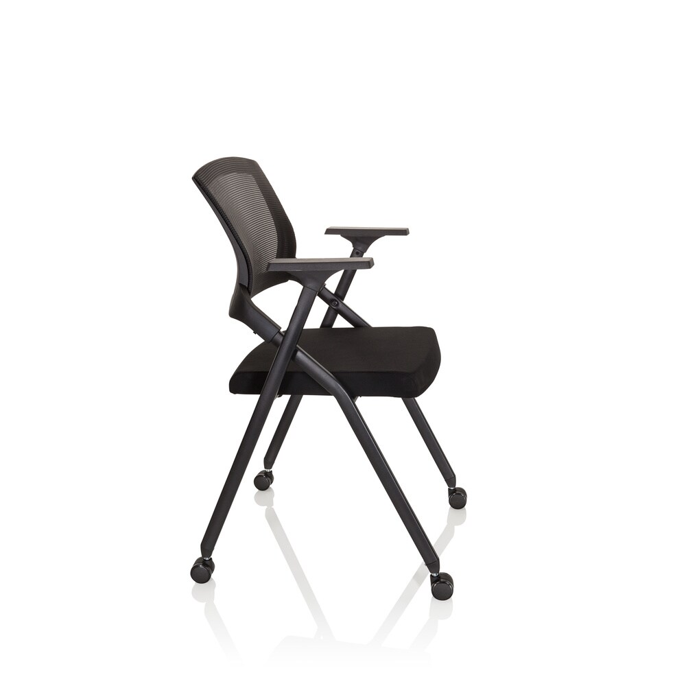 Klappstuhl PRIORITY II Stoff/Netzstoff mit Armlehnen hjh OFFICE