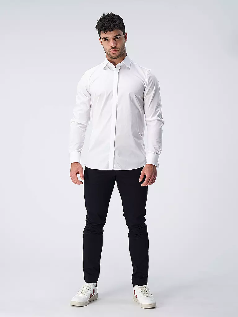 OLYMP LEVEL FIVE Business Hemd Slim Fit weiss