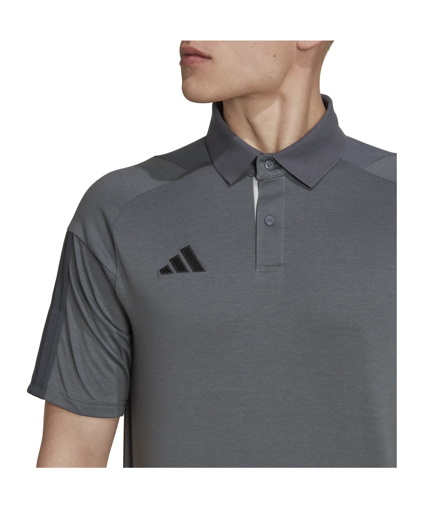 adidas Tiro 23 Competition Poloshirt Grau