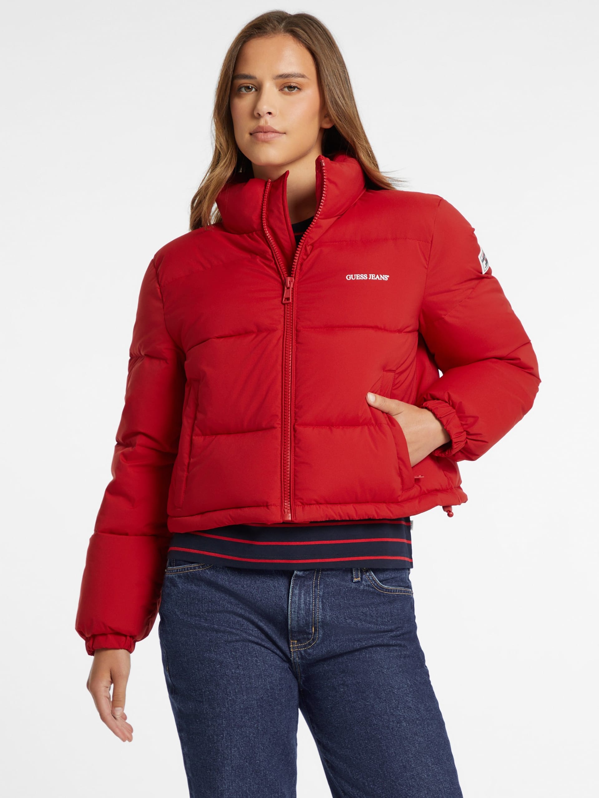 Jaqueta puffer curta
