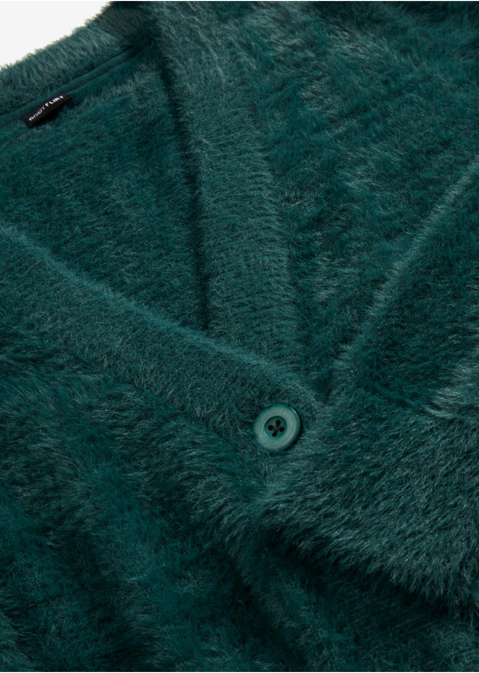 Gilet en maille duveteuse
