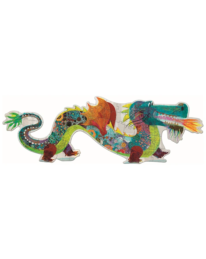 Riesenpuzzle LEON THE DRAGON 58-teilig in bunt