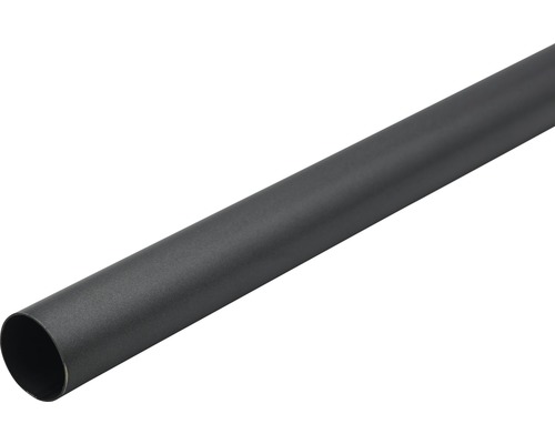 Rivoli gordijnroede, antraciet, 120 cm, Ø 20 mm