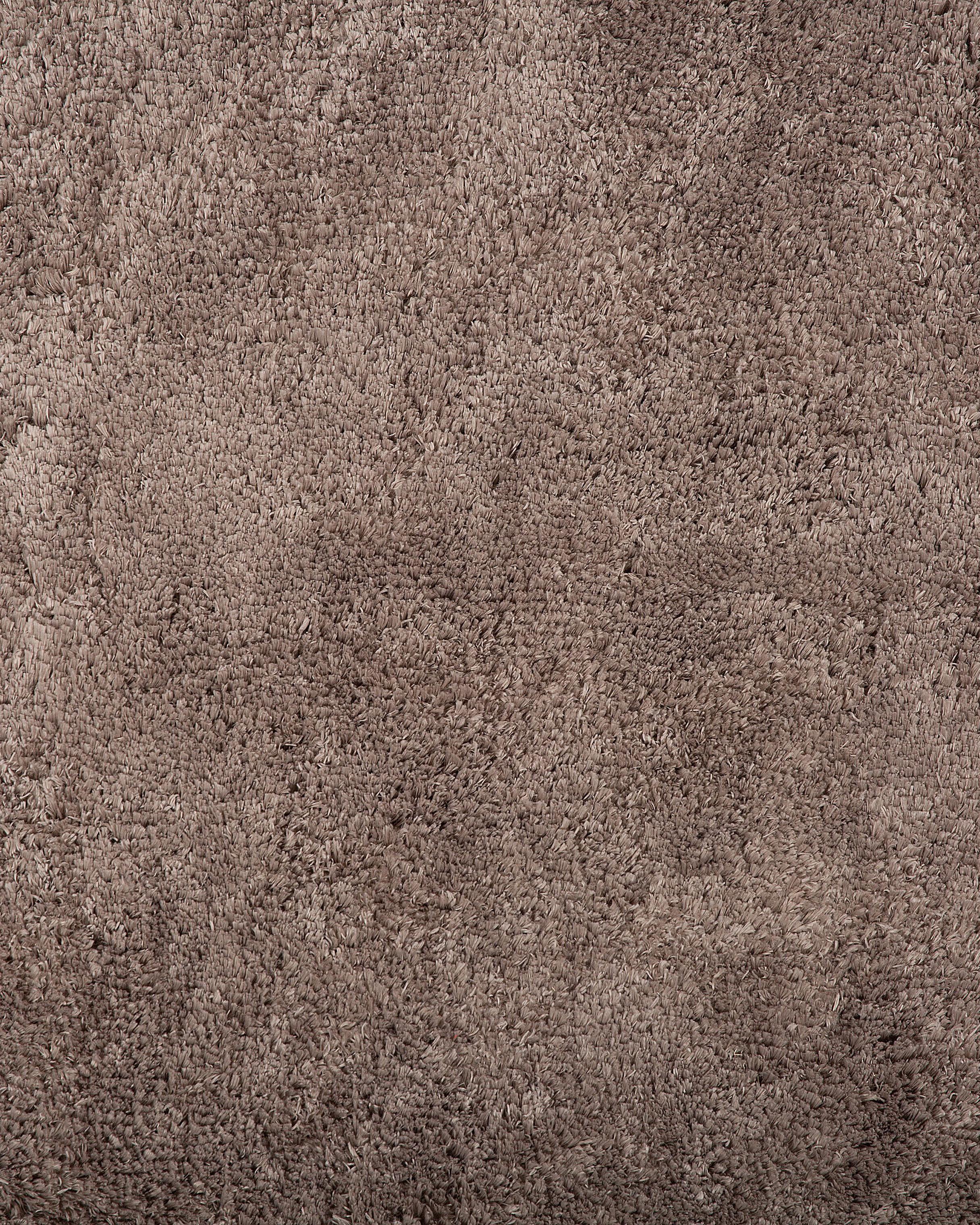 Hoogpoligvloerkleed EVREN Lichtbruin 200 x 200 cm