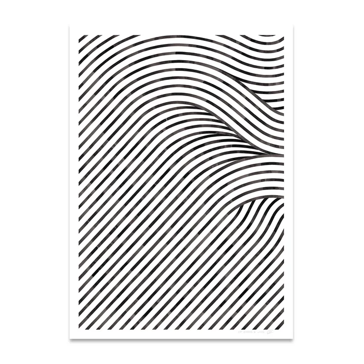 Paper Collective - Quantum Fields 02 Poster, 50 x 70 cm