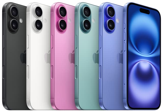 iPhone 16 – 5G smartphone 256GB blågrøn