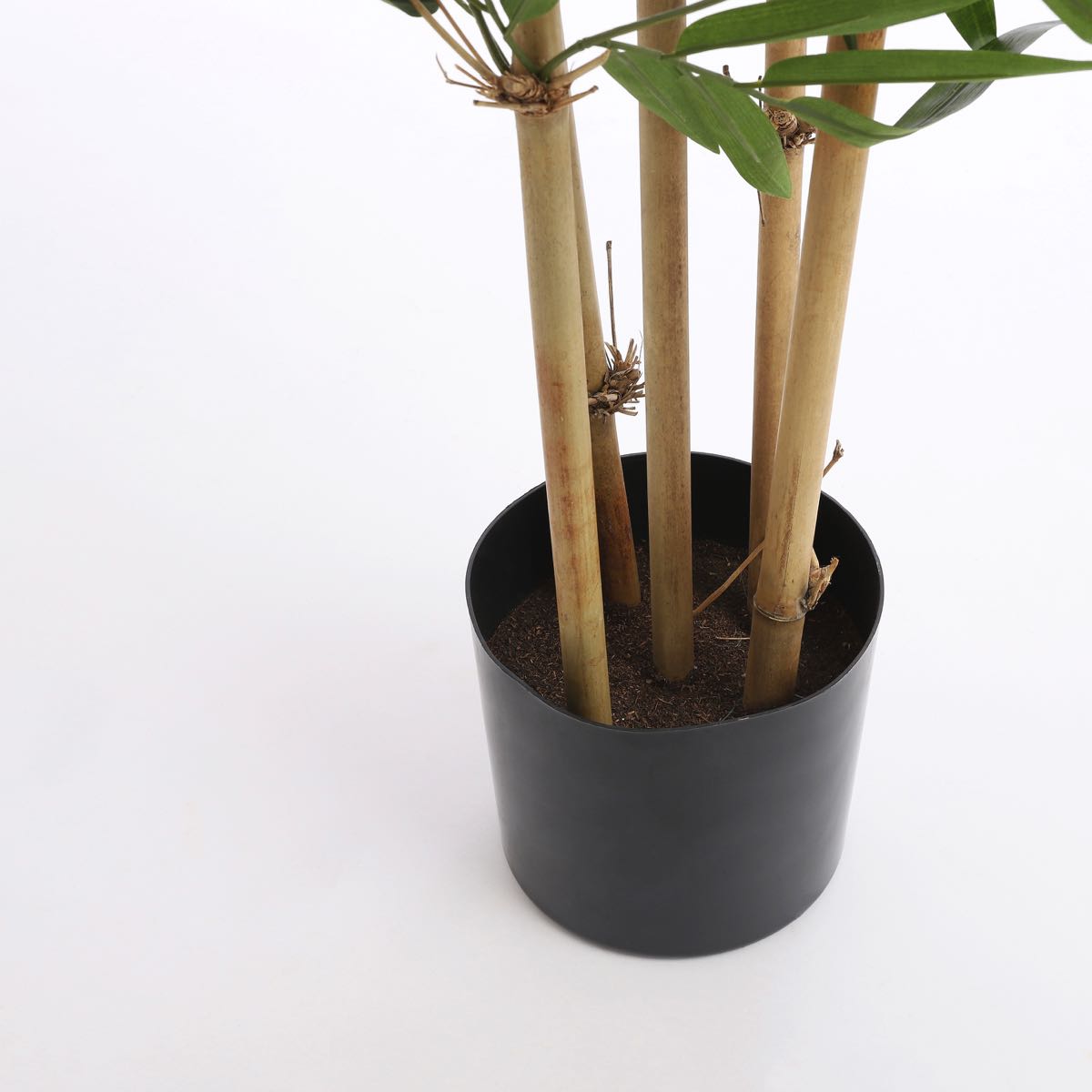 Mica decorations plante artificielle bamboe - 75x75x150 cm - pe - vert
