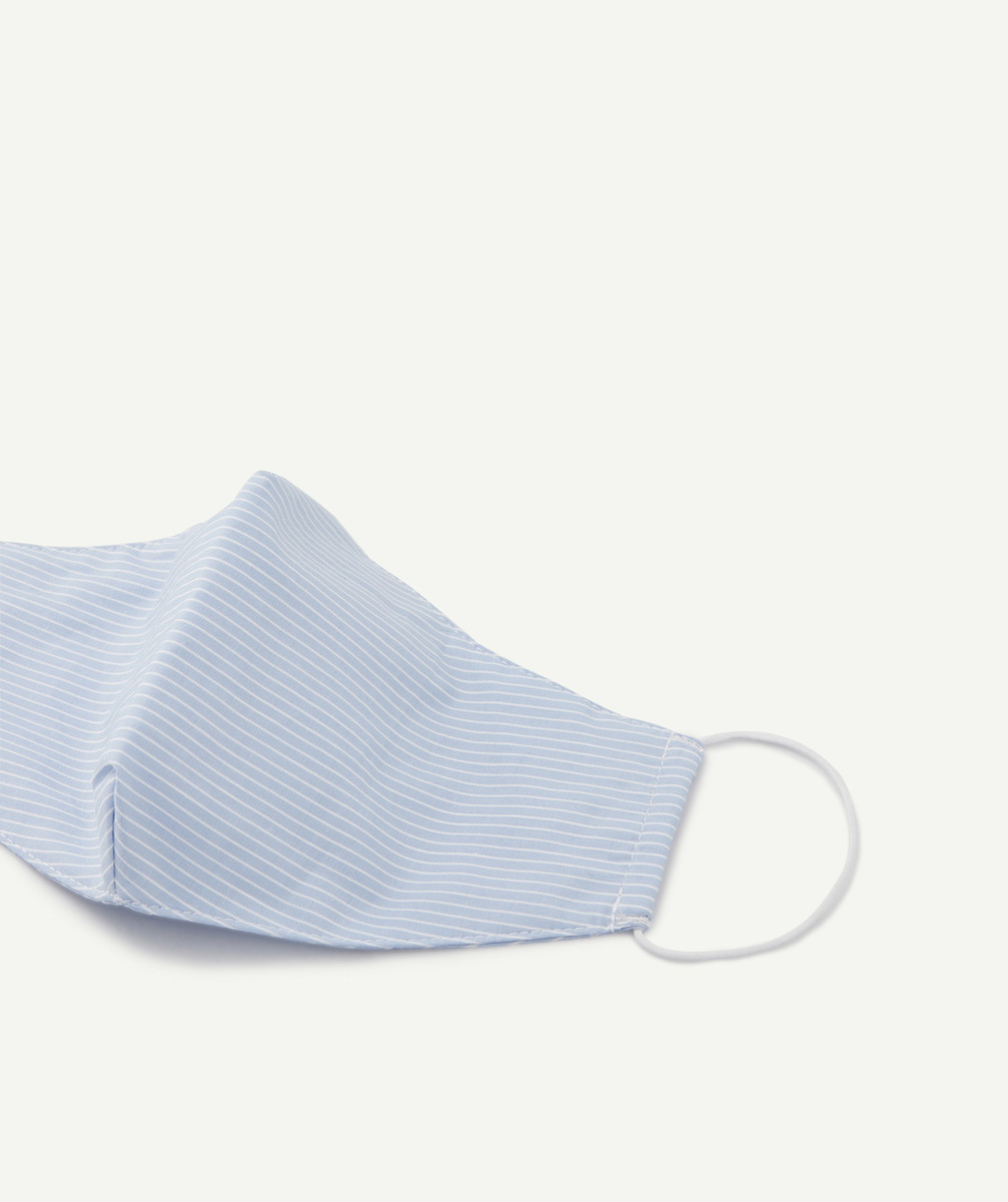 LE MASQUE ADULTE BLEU CHAMBRAY EN TISSU - CATÉGORIE 1