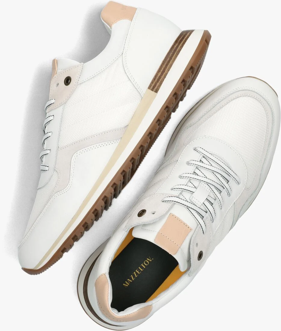 MAZZELTOV witte mazzeltov lage sneakers 13653