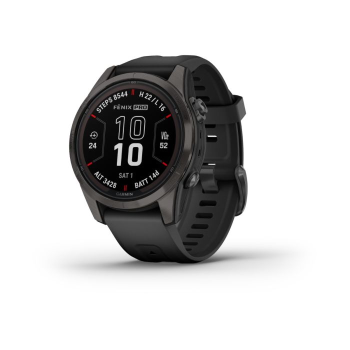 Garmin Unisex Ure fēnix® 7S Pro Sapphire Solar Grå
