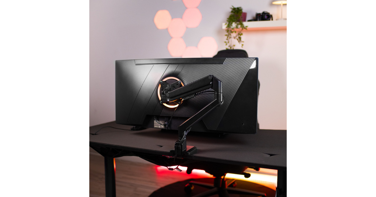 ArozziAlzare Neo - Gas Spring Monitor Arm - Black monitorarm  (Zwart)